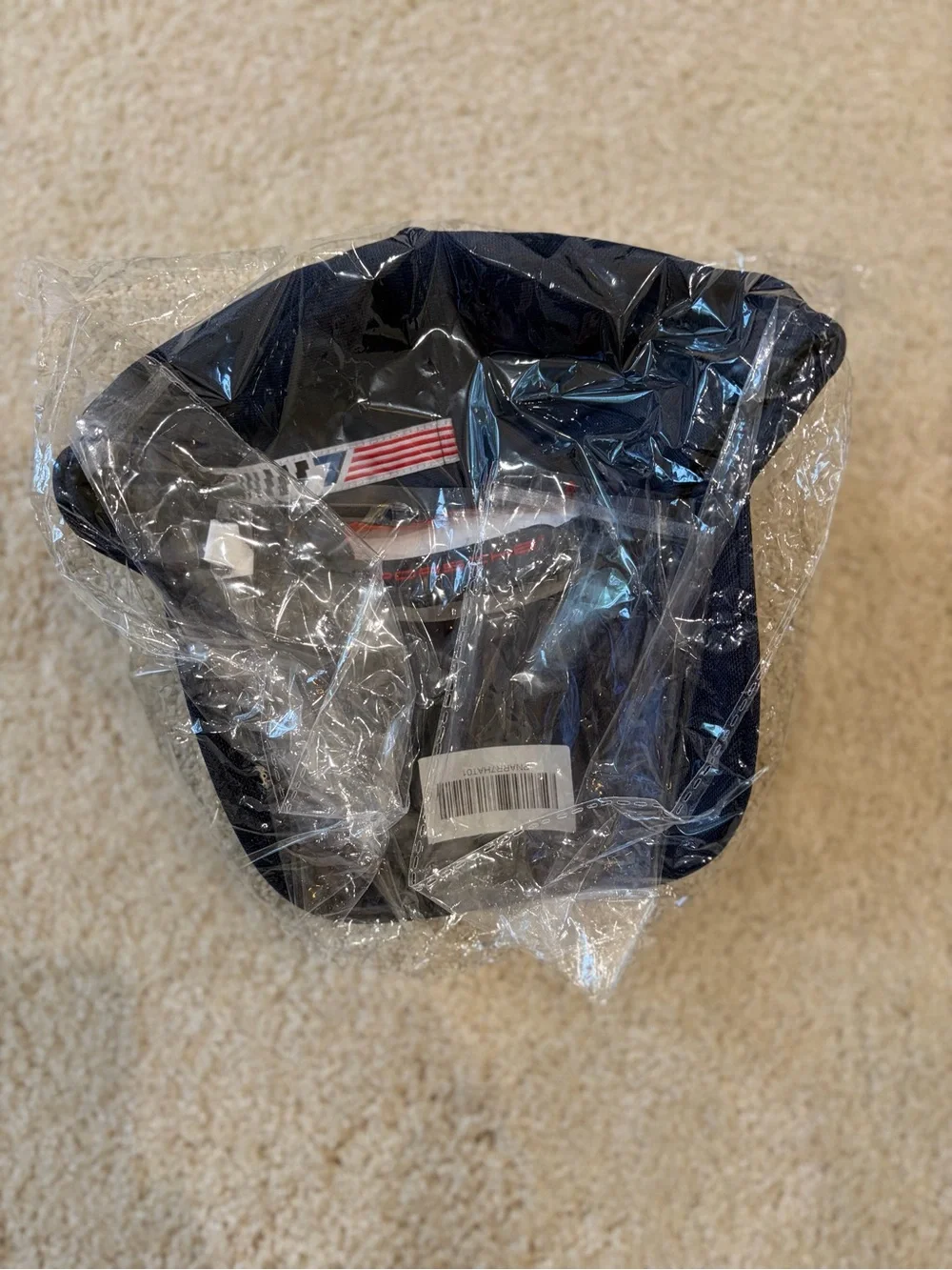 Porsche Design Navy Blue Kids Cap with Rennsport Patch